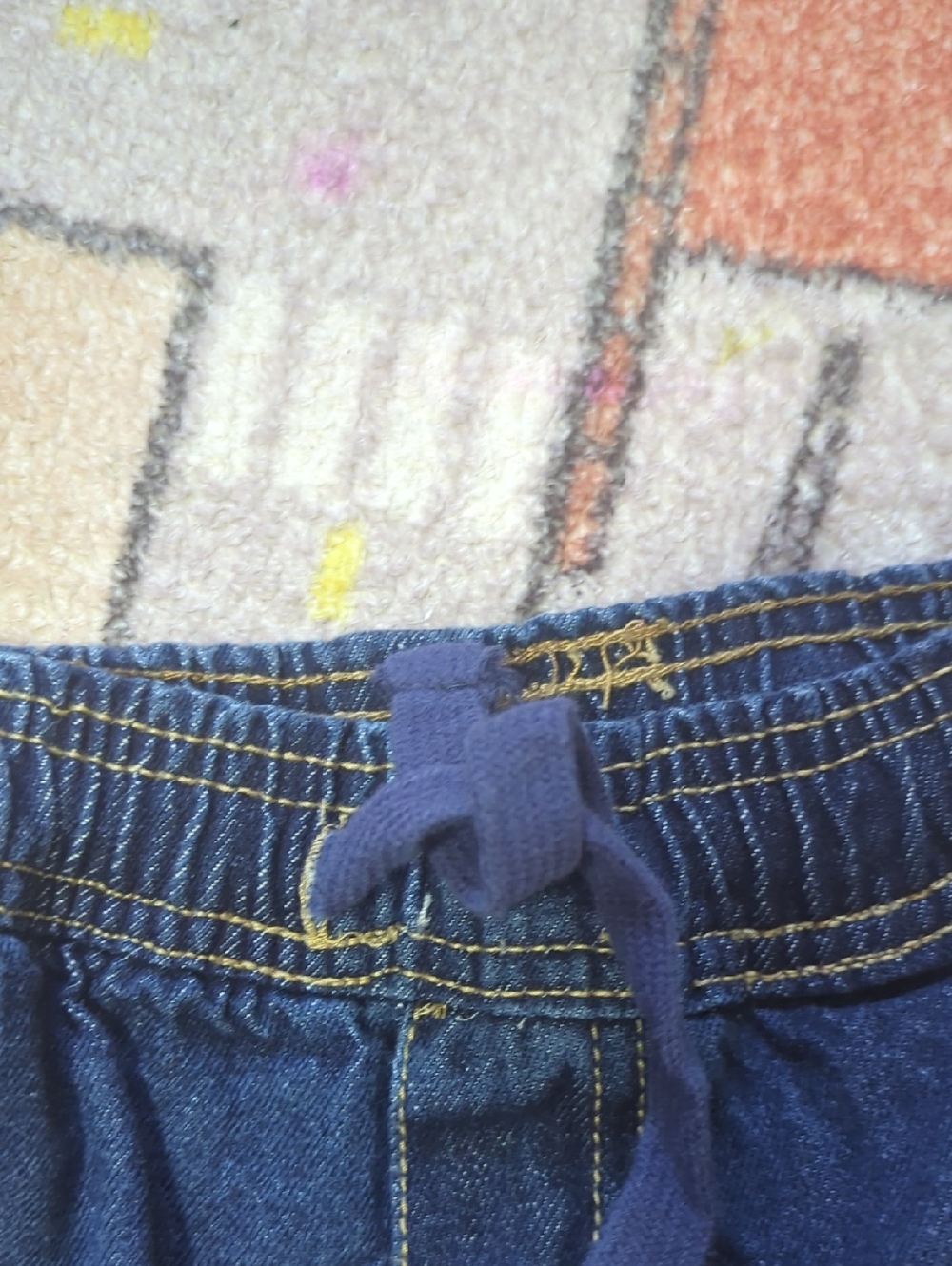 Boys Size S (7-8) Cargo Style Jeans-like New - Picture 5 of 7